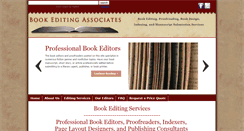 Desktop Screenshot of book-editing.com