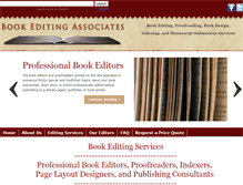 Tablet Screenshot of book-editing.com